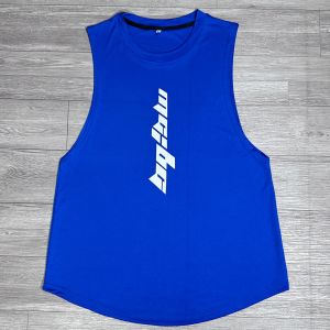 Áo ba lỗ TANKTOP nam chất thun lạnh tập GYM thể hình form rộng xẻ tà VNO116