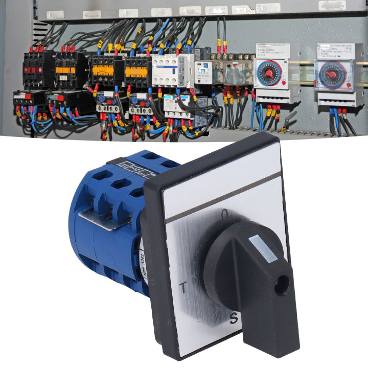 Cam Changeover Switch 3 Phase 4 Wire fire Insulation Flexible Switch ...