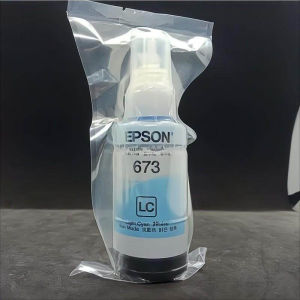 Epson L800 L850 L1800 ink หมึกพิมพ์ T6731 T6732 T6733 T6734 T6735 T6736 T 673 BK C M Y K LC LM 1ชุด 6ขวด ขวดละ 70ml.