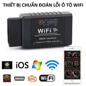 Dụng cụ chuẩn đoán đọc mã lỗi ô tô OBD2 quét xóa lỗi trên xe hơi kết nối wifi mẫu mới loại tốt bản đặc biệt