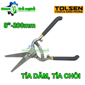 Kéo cắt tỉa cây cảnh 8 inch TOLSEN 31019-Kéo tỉa bonsai kéo tỉa cành thuộc nhóm dụng cụ làm vườn - KIOT ĐỒ NGHỀ