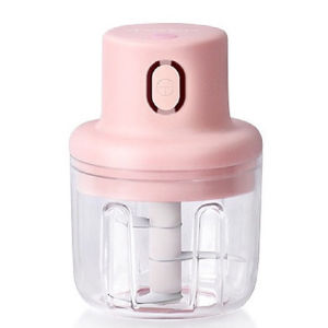 Máy Xay Thịt Cầm Tay Mini Sạc Điện 250ml Máy Xay Tỏi Ớt Củ Quả Đa Năng Có Cổng Sạc Usb-LINH AN STORE HCM