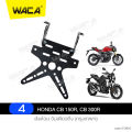 วันเดียวถึง!! WACA ท้ายสั้น (เหล็กหนา) for R15 M-slaz Mslaz CBR150R GPX Demon125 150GR/150GN Honda MSX 125 SF CB150R CB300R ท้ายสั้นพับได้ ท้ายป้ายทะเบียน ขายึดป้ายทะเบียน อะไหล่รถมอไซค์มอเตอร์ไซค์ รถมอเตอร์ไซค์ FSA pro9. 
