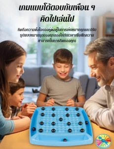 เกมปิกนิกบ้าน หมากรุกฟ้าร้องเหนี่ยวนำ เกมกระดานการต่อสู้กระดานหมากรูกแม่เหล็ก การเล่นโตตอบสำหรับผู้ปกครองและเด็ก