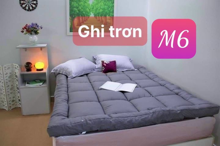 Nệm Topper, Đệm Topper Tấm Làm Mềm Đệm Cotton Hàn Quốc Mềm Mại, Êm Ái ...