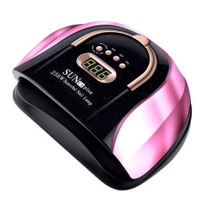 Lucky star Mall 256W UV LED Lamp Gel Polish Fast Curing Nail Lamp Smart Auto