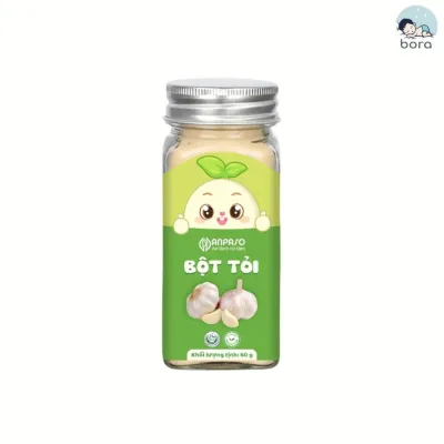 Bột gia vị ăn dặm Anpaso hỗ trợ bé ăn ngon