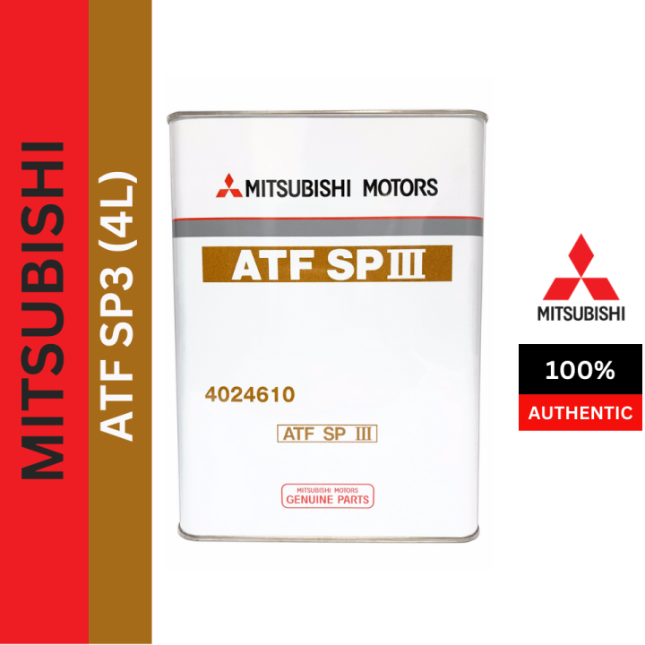 Mitsubishi ATF SP3 SP III Automatic Transmission Fluid 4 Litres ...