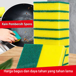 RAMO Spon Cuci Piring Sabut Cuci Piring Busa Cuci Piring Sabut Hijau Sponge Spon Spons Kuning Kotak
