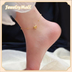 100% Original 18k Legally Pawned Saudi Gold Aesthetics original love anklet for women Non tarnish hypoallergenic