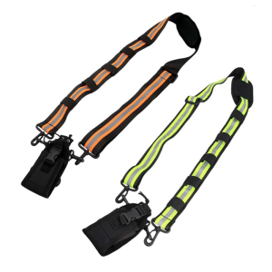 Nylon Radio Harness With Reinforced Stitching And Quick Release Clip For First Responders Construction Site Safety Safety