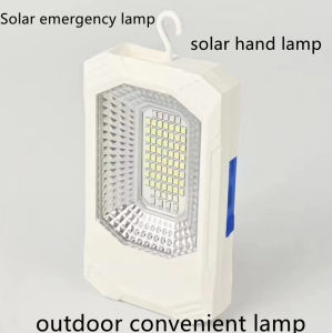 Solar outdoor light New handheld light Mobile phone charging light Mobile LED mini floodlight