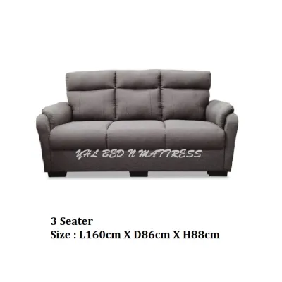 YHL Dons PU / Half Leather 2 / 3 Seater Sofa