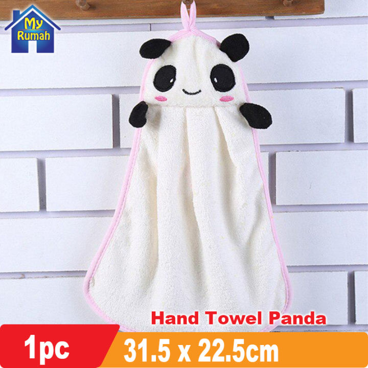 [RAYA CLEARANCE] Hand Towel 【Panda】 Lazada