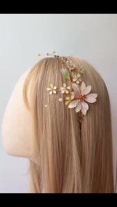 Romantic Sweet Brides Barrettes Head Wear Hairbands Wedding Hair Accessory