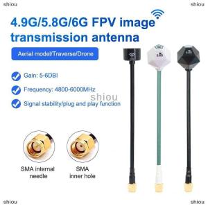 [COD] shiou V2เสาอากาศ2.4dBi SMA 5.8GHz lhcp RP sma rhcp sma rhcp SMA 150มม. สำหรับ FPV