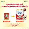 [BAO BÌ MỚI] Sữa bột Nutifood GrowPLUS+ Suy Dinh Dưỡng (Đỏ) 1+ - Hỗ Trợ Tăng Cân, Tăng Chiều Cao (Lon 1,65 Kg). 