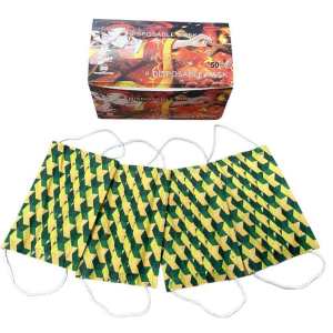 หน้ากาก ผ้าลายการ์ตูนอนิเมะสุดคิ้วท์ 1 กล่อง 50 ชิ้นนุ่มใส่สบาย KZ