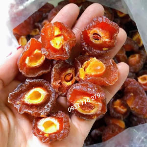 MỨT ĐÀO CHẺ SẤY DẺO ĐÀ LẠT DẺO THƠM DAI LOẠI 1 - MÓN ĂN VẶT - TÚI 500G