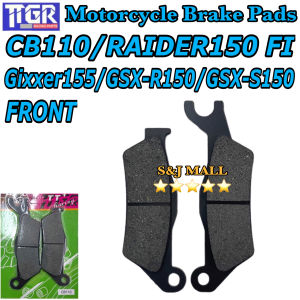 TTGR Motorcycle Brake Pads Front For Honda CB110SUZUKI RAIDER 150 FI / Gixxer 155 / GSX R150 / GSX S150