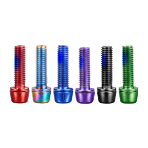 6pcs Bicycles Disc Brake Bolts Clamps Fixed Screws Mountain Bike Brake Screw for Bottle Cage Installation