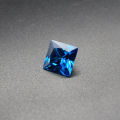 AAAAA Đá Sapphire Xanh Biển Đẹp 8X8 Mm 4.5 Carat Đá Quý Rời Hình Cắt Đá Sapphire Không Dát Trang Sức Nữ Chính Hãng Tự Làm, Với Đá Quý Zirconia Màu Xanh Dương.