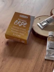 Schmincke Liquid Charcoal Pigment Subpackage 1ML/2ML Watercolor Pigment Liquid Blood Red Carmine Art Student Painting Supplies