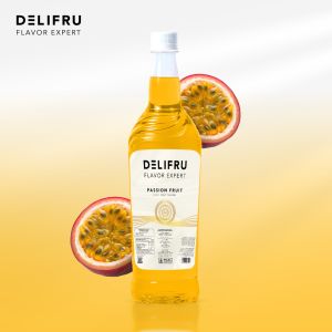 Passion Fruit Syrup Delifru 1 Liter - Sirup Markisa Premium