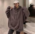 ELLON ARC SWEATER HOODIE OVERSIZE | SWEATER WANITA BIG SIZE. 