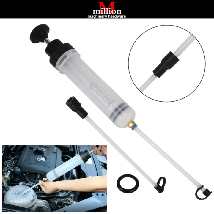 millionhardware 200cc / 500cc Car Oil Fluid Extractor Manual Oil