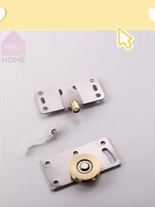 1/1.5m Sliding Door Track Rail & Pulley Roller Durable Hanging Concave Caster Set Use for Cabinet Doors High-Quality Metallic Material Cold-Rolled Steel Local Delivery