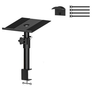 Strong Metal Desk Grip Stand Modifiable Corner Earphones Owner for Studio