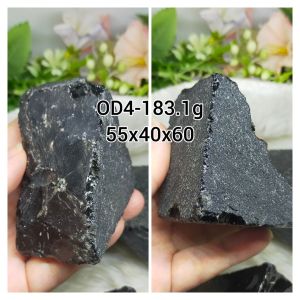 Natural Mexico Obsidian Flat Stone | Side Cutter Marks | Healing Protection| 墨西哥天然黑曜石含切割面痕迹·疗愈护身