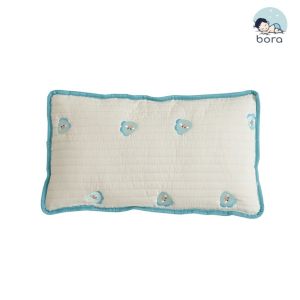 Gối cho bé chần bông cotton phong cách Hàn Quốc thoáng mát thấm hút mồ hôi