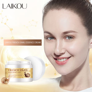 Buy 1 Take 1 LAIKOU French Snail Essence Cream Anti Aging Wrinkle Moisturizing Facial Moisturizers 25g