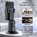 Gậy selfie chụp ảnh P01, Tripod điện thoại quay video 360 độ, Gimbal điện thoại quay tik tok, Vlog, Livestream, Tự động theo dõi khuôn mặt không dùng app. 