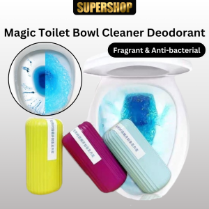 (SG Local Seller) Aromatic Magic Cleaner Toilet Bowl Deodorant Deodorizer Freshener Gel Bubble Stain Remover Disinfect