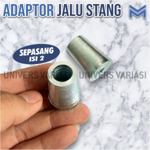 BOSH JALU STANG1 SET ISI 2 KIRI DAN KANAN BOSH JALU STANG BESI TAHAN LAMA ADAPTOR JALU STANG UNIVERSAL HIGH QUALITY SEMUA MOTOR Bos Jalu Tanam Bandul Stang