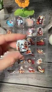 [COD] 2025KPOP Huntress of the Demons Christmas Countdown Calendar Blind Keychain Ornament Gift Friends