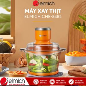 Máy xay thịt Elmich CHE-8482 Chính hãng Công Suất 320W - Dung tích 17L - 4 Lưỡi Dao Bằng Thép Bền Bỉ Tiện dụng
