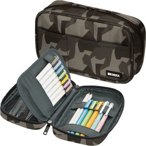 Túi vải đựng bút nhiều khoang Lihit Lab Teffa Pen case A7551