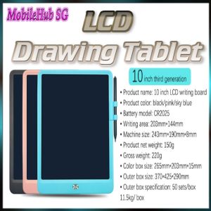 10 inch LCD Writing Tablet Drawing Board Children toys For Birthday Thanksgiving Halloween Easter Christmas gifts