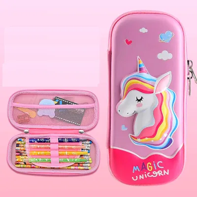 Tempat Pensil / Pencil Case Cute Box Karakter SuperHero 3D etc Murah