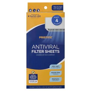 PRISTINZ SafeShield Antiviral Aircon Filter Sheets (Fits up to 4) - Compatible with all air conditioners