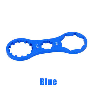 MTB Bike Front Fork Cap Lockout Removal Repair Tools Wrench Aluminum Spanner Bicycle Accessories Cap Wrench Wrench Tool ABS Material Bicycle Parts For SR Suntour For XCR/XCT/XCM/RST Front Fork Cap