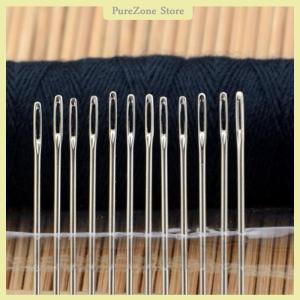 [PureZone] 25PCS High Hardness Stainless Steel Sewing Needle Cross Sewing Clothes Needles
