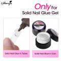 Monja 60ml Nail Glue Remover Off For Press On Nail Clear Soild Nail Glue Fake Nail Adhesive Glue Remover DIY Manicure Tool. 