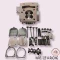 RACING HEAD ASSY COMP SET V4 4VALVR 21MM/24MM ESPADA WAVE-125. 