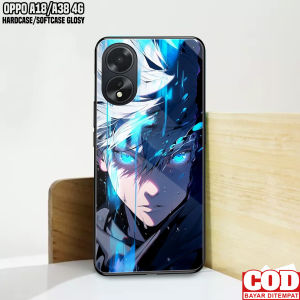 Case OPPO A18 4G / OPPO A38 4G - Casing Hp OPPO A18 4G / OPPO A38 4G ( Gojo Satoru ) Silikon Hp OPPO A18 4G / OPPO A38 4G - Kesing Hp OPPO A18 4G / OPPO A38 4G - Softcase Glass Kaca - Pelindung Hp