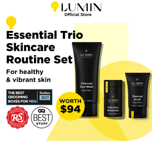 LUMIN | Smooth Operator Detox Trio: Prevent Acne Breakout Even Out Skin Tone & Brighten Dull Skin